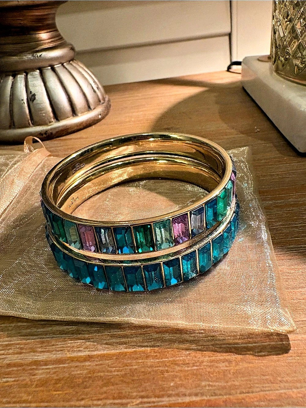 Heidi Daus Multicolor Gemstone Bangles